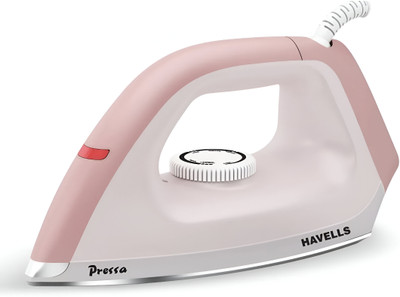 HAVELLS PRESSA DRY IRON 1100 W Dry Iron(Peach)