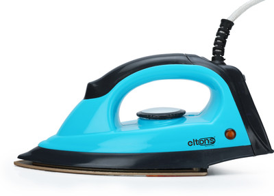Eltons by Eltons Genius Dry Iron New 1000 W Dry Iron(Turquoise, Black)