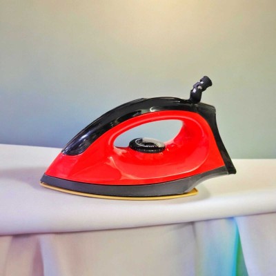 NISSAN HOME APPLIANCES Nuvera Non Stick Sole Plate light Weight Electric Iron 750 W Dry Iron(Red)