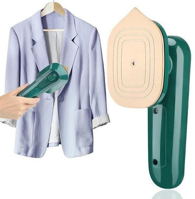 Sueriv Portable Travel Mini Handheld Garment Steamer 50 W Steam Iron(Green)