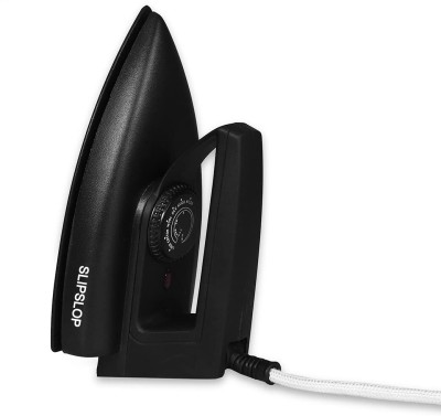 slipslop Lite Weight 1000 W Dry Iron(Mate Black)