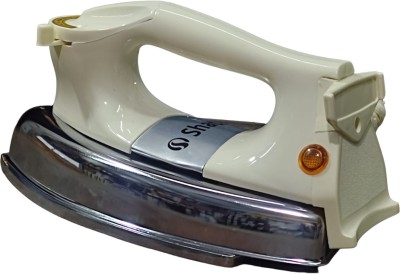 SHATAK Diva H/W 750 W Dry Iron(White-Silver)