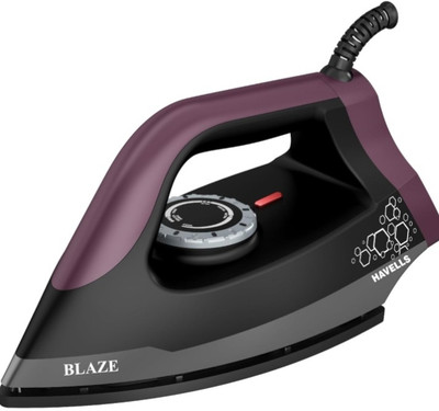 HAVELLS by Havells BLAZE DRY IRON 1250 W Dry Iron(Black)
