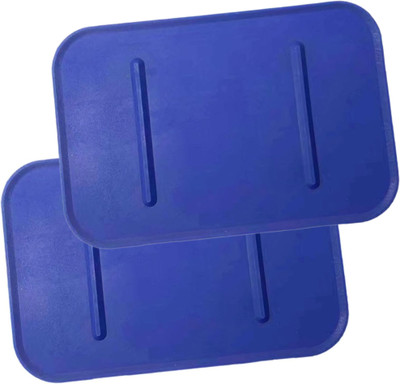 SSS by SSS Steam Iron Rest Pad Plate, Heat Resistant Iron Rest Tray (PACK OF 2) 220 W Steam Iron(Blue)