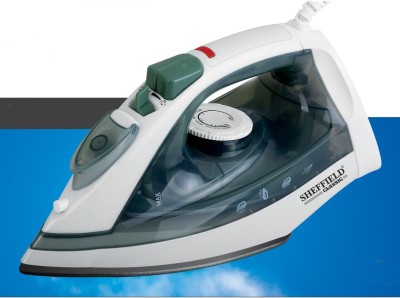 Sheffield Classic Steam Iron (Spray/Steam/Dry Function), SH-9027G 1600 W Steam Iron(Green)