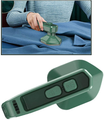 khodal Portable Travel Mini Handheld Garment Steamer-Green 50 W Steam Iron(Green)