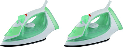 USHA SI3816 PACK OF 2 1600 W Steam Iron(GREEN WHITE)