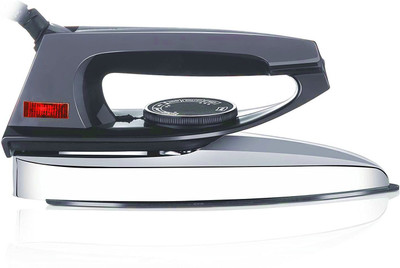 RjGuru Lightweight dry iron box with Overheat shutoff & 360' swivel long cord press box 750 W Dry Iron(White)