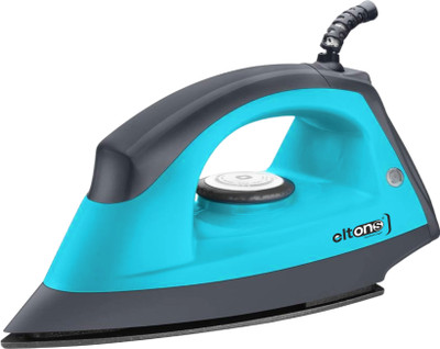 Eltons by Eltons Genius Dry Iron New 1000 W Dry Iron(Turquoise, Black)