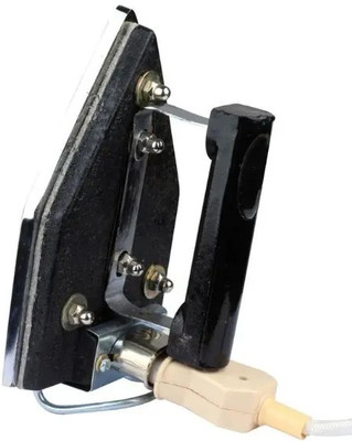 TOMLIX industrial manual laundry electric iron, Made in India, With pluck 750 W Dry Iron(Black)