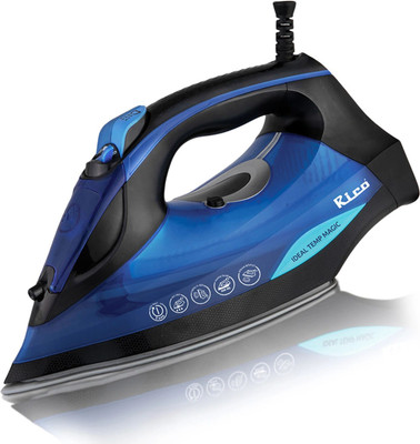Rico SI2110 Ideal Temperature No Burn Guaranteed Wrinkle Free Clothes Press Iron Box 2200 W Steam Iron(Multicolor)