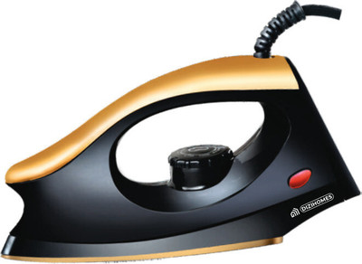 Dizihomes Mega Gold 1000 W Dry Iron(Gold,Black)