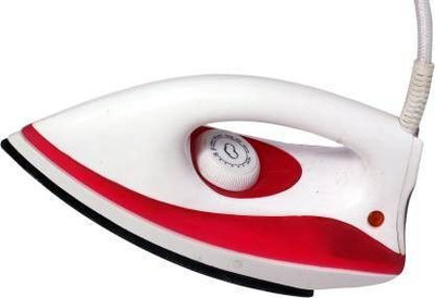 Saibaba Insulators Non-stick Compact Superior Quality light weight - PD-007 750 W Dry Iron(Red, White)