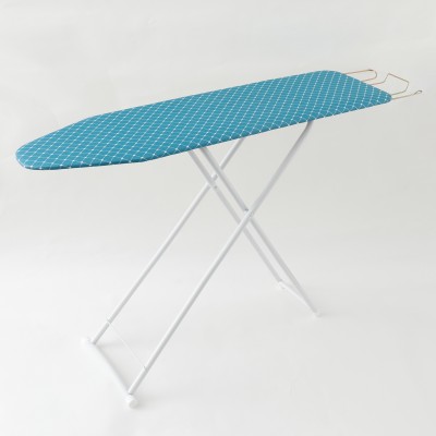 KUBER INDUSTRIES 42 Inch Ironing Board For Clothes|Adjustable Height Ironing Stand (Blue) Ironing Board