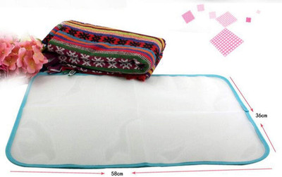 rudrax corporation Heat Resistant Ironing Cloth Protective Insulation Home Ironing Mat (pack of 3) Ironing Mat(Polyester)