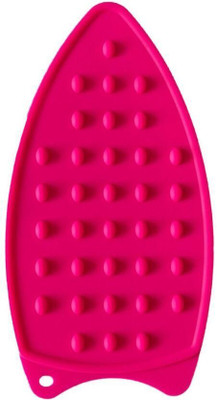 Jexix Rugged Portable Silicone Iron Rest Pad Versatile for Ironing Boards-Pink Ironing Mat(Silicone)