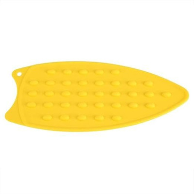 divinezon Silicone Iron Mat Heat-Resistant Rest Pad Flexible Waterproof Insulation Mat Ironing Mat(Silicone)