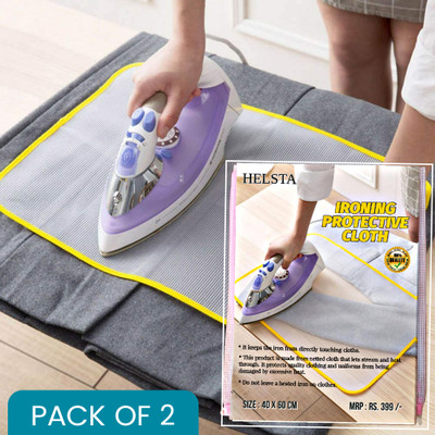 Helsta Protective Insulated Ironing Mesh for Clothes Ironing Mat(Nylon)