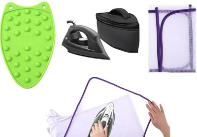 ZVOZAR IRON COVER, REST PAD & CLOTH MESH Ironing Mat(Silicone)