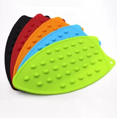 SWISS WONDER Insulation Iron Rest Mat Protection Pad-Multicolor Ironing Mat(Silicone)