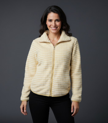 Wineberry Full Sleeve Self Design Women Jacket