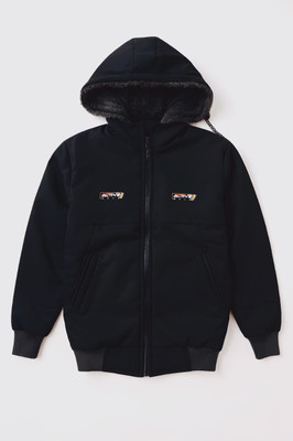 VIVEKGAMENTS Full Sleeve Solid Boys Jacket