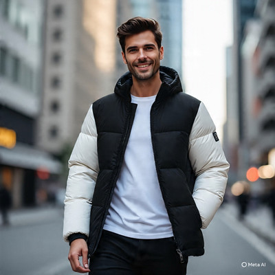 SYDNEY HILLS Full Sleeve Solid Men Jacket