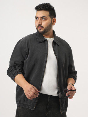 Urbano Plus Full Sleeve Solid Men Denim Jacket