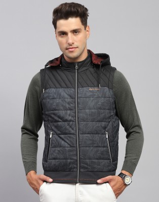 MONTE CARLO Sleeveless Colorblock Men Jacket