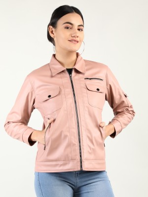 CHKOKKO Full Sleeve Solid Women Jacket