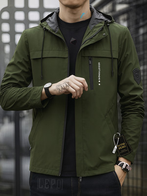 FUTSE PENO Full Sleeve Solid, Printed Men Jacket