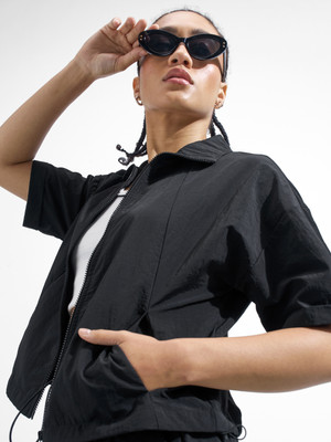 Tokyo Talkies Half Sleeve Solid Women Jacket