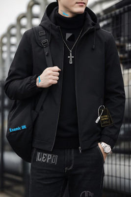 FUTSE PENO Full Sleeve Self Design Men Jacket