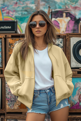 JUNEBERRY Full Sleeve Solid Women Jacket