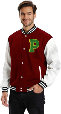Oiin Full Sleeve Printed, Colorblock Men Jacket