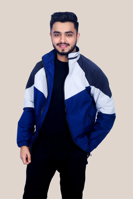 Caraba Solid Men Wind Cheater