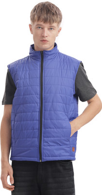 UNSULLY Sleeveless Colorblock Men Jacket