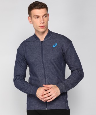 Asics Full Sleeve Solid Men Jacket