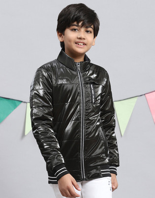 MONTE CARLO Full Sleeve Self Design Boys Jacket