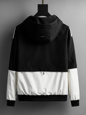 Plus91 Full Sleeve Colorblock Men Jacket