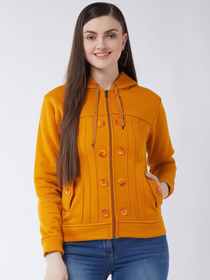 Pivl Full Sleeve Solid Women Jacket