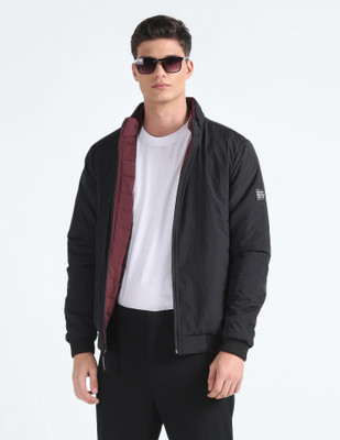 FLYING MACHINE Full Sleeve Solid Men Jacket