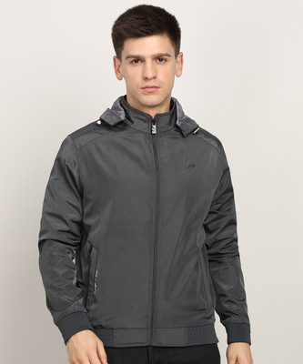 Ellipse Full Sleeve Solid Men Jacket
