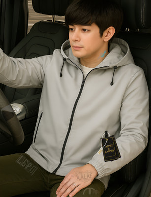 Jammy & Kammo Full Sleeve Solid Men Jacket