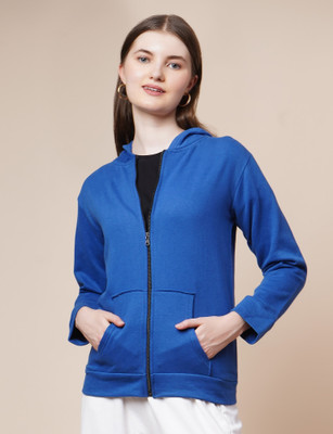 Ddaspration Full Sleeve Solid Women Jacket