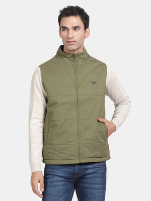 t-base Sleeveless Solid Men Jacket