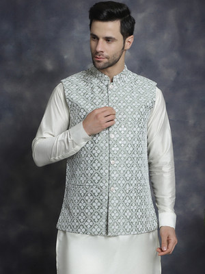 ANOUK Sleeveless Printed Men Jacket
