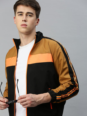 VOXATI Full Sleeve Colorblock Men Jacket