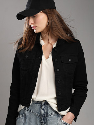 VERO MODA Full Sleeve Solid Women Jacket