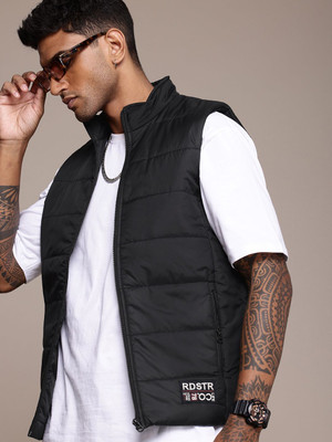 Roadster Sleeveless Solid Men Jacket